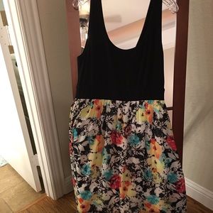 Torrid hi-low maxi dress, size 0x